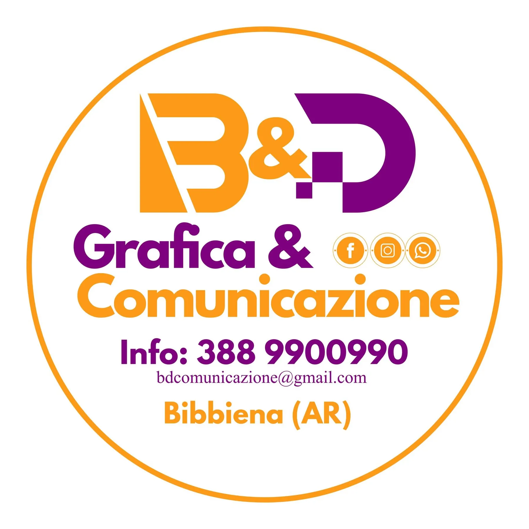 Logo B&D Comunicazione e Grafica