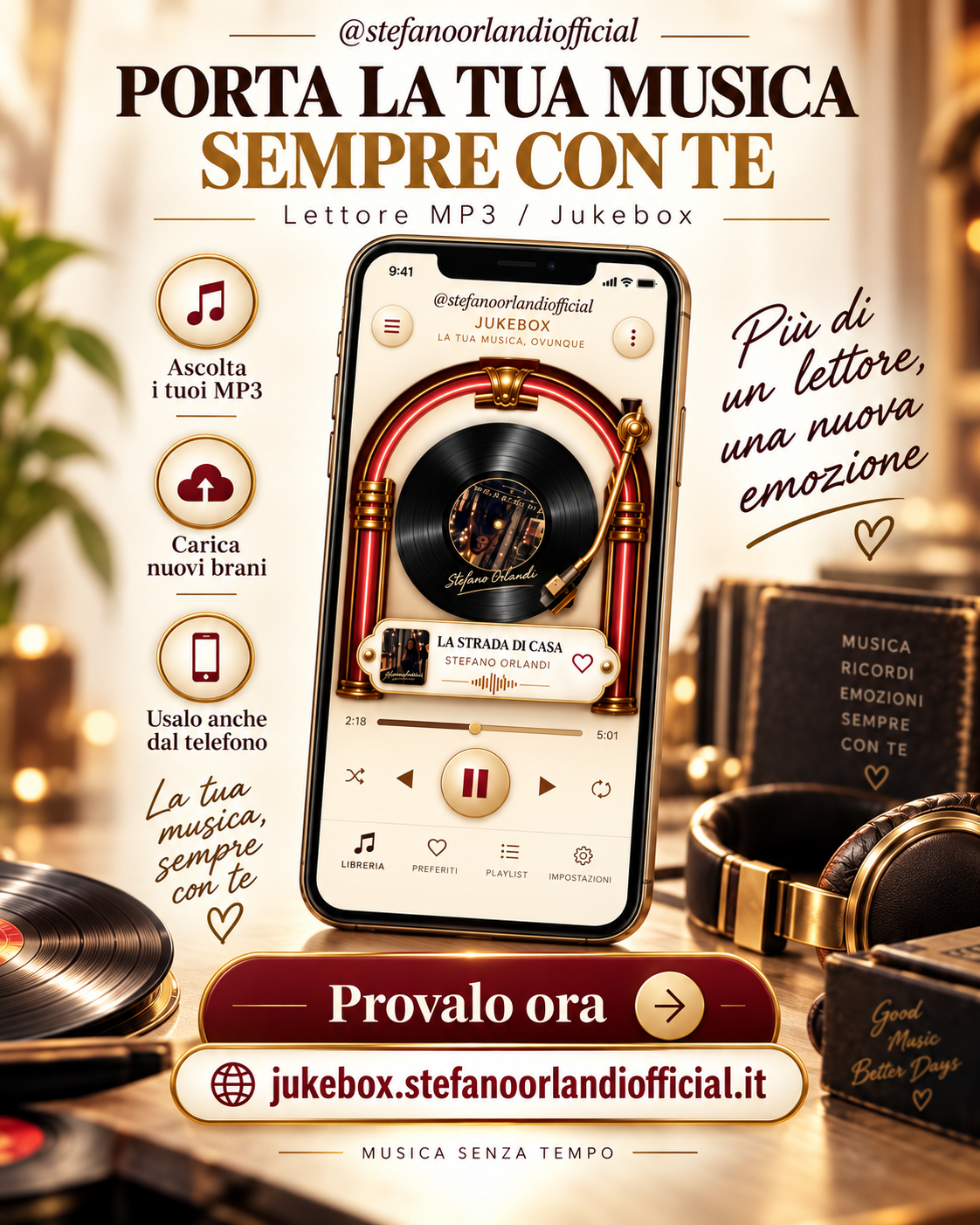 Anteprima lettore MP3 Jukebox